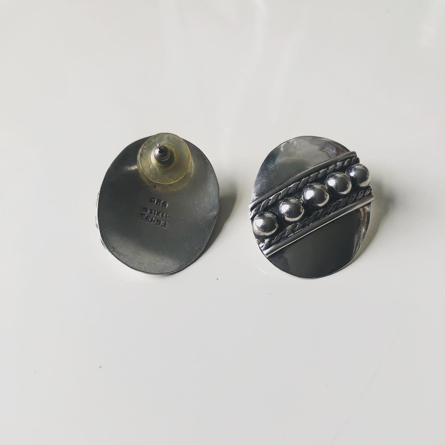 Shield earrings